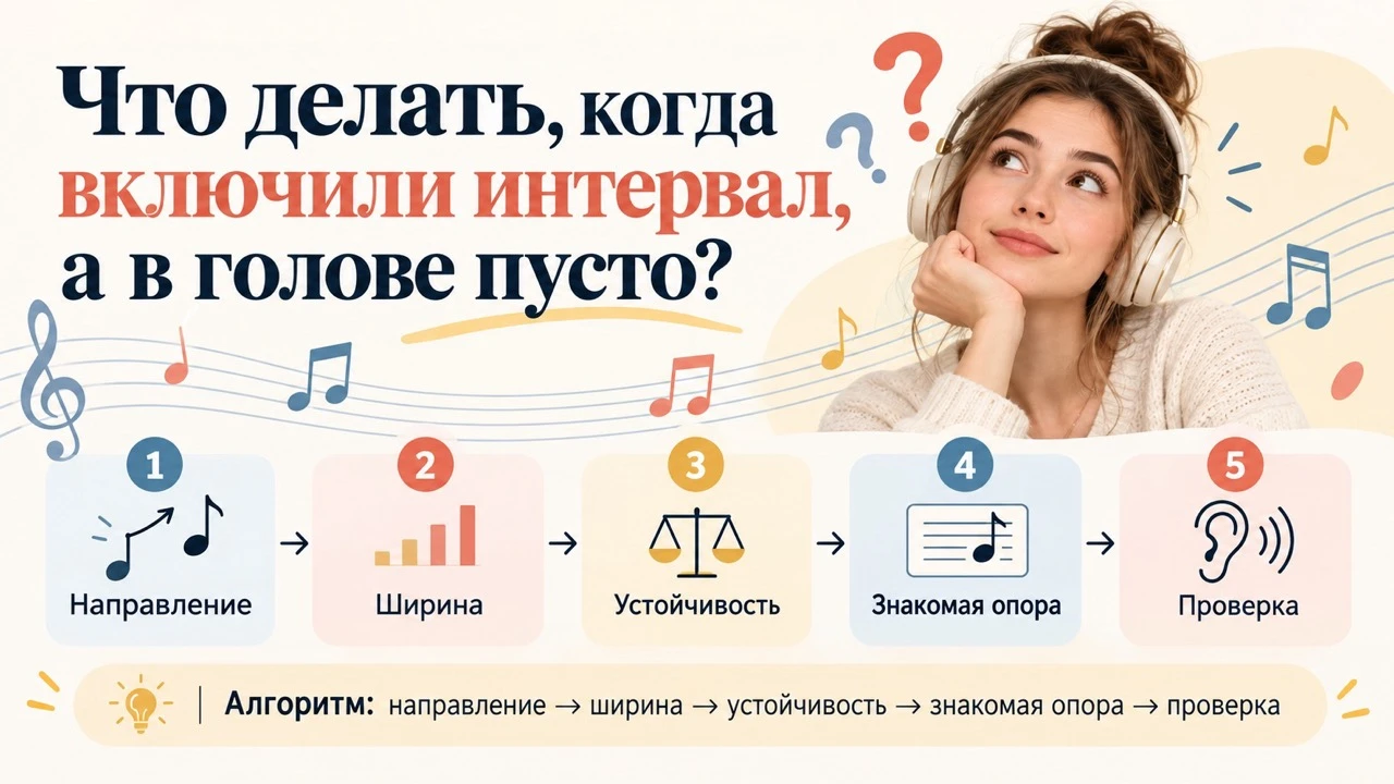 Что делать, когда включили интервал, а в голове вообще пусто