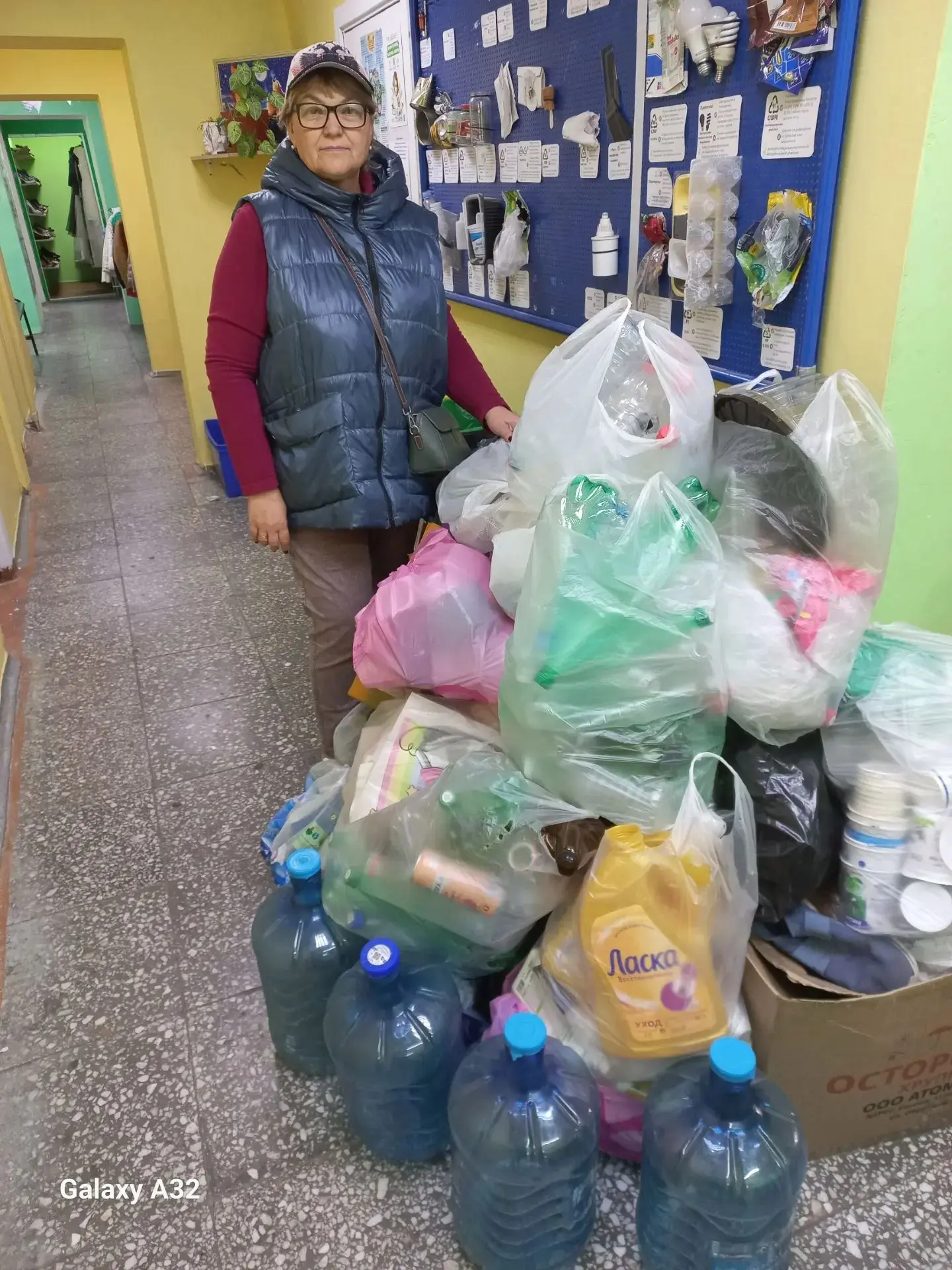 ♻️ТОС «Надежда» направил мусор на переработку