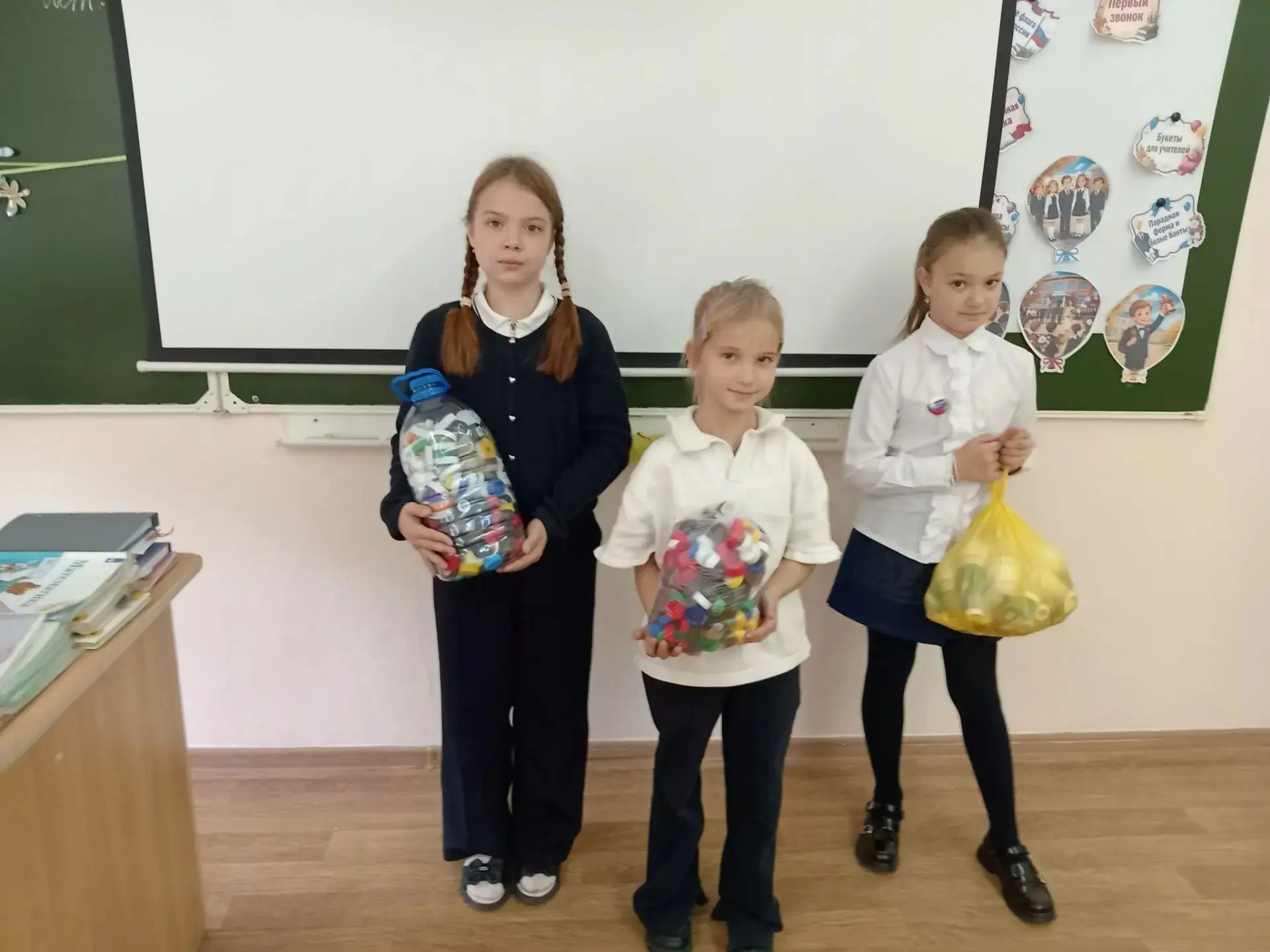 Ребята из 1 «А» и 3 «Б» классов — настоящие герои добра! 💪