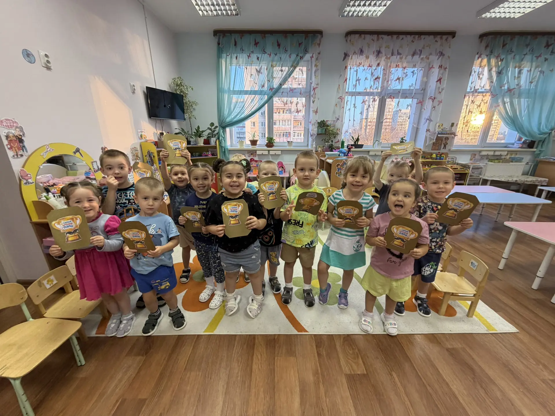 🎉 С праздником, наши дорогие папы! 🎉