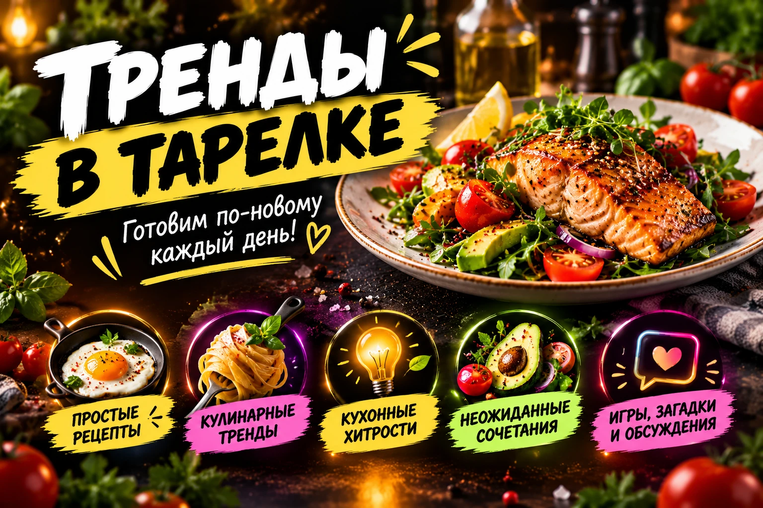 🍽 ТРЕНДЫ В ТАРЕЛКЕ