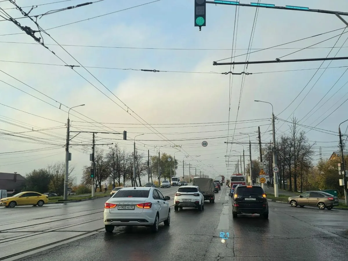 На Пролетарском мосту в Туле убрали знак "кирпич"