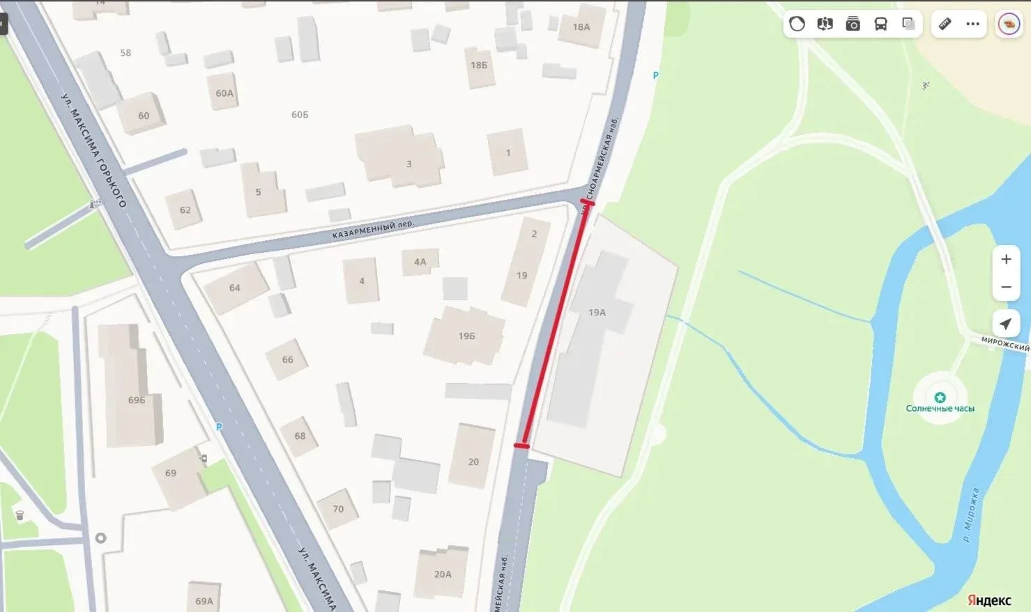 🚧 Ограничение движения на участке Красноармейской набережной в Пскове продлили до 8 ок...