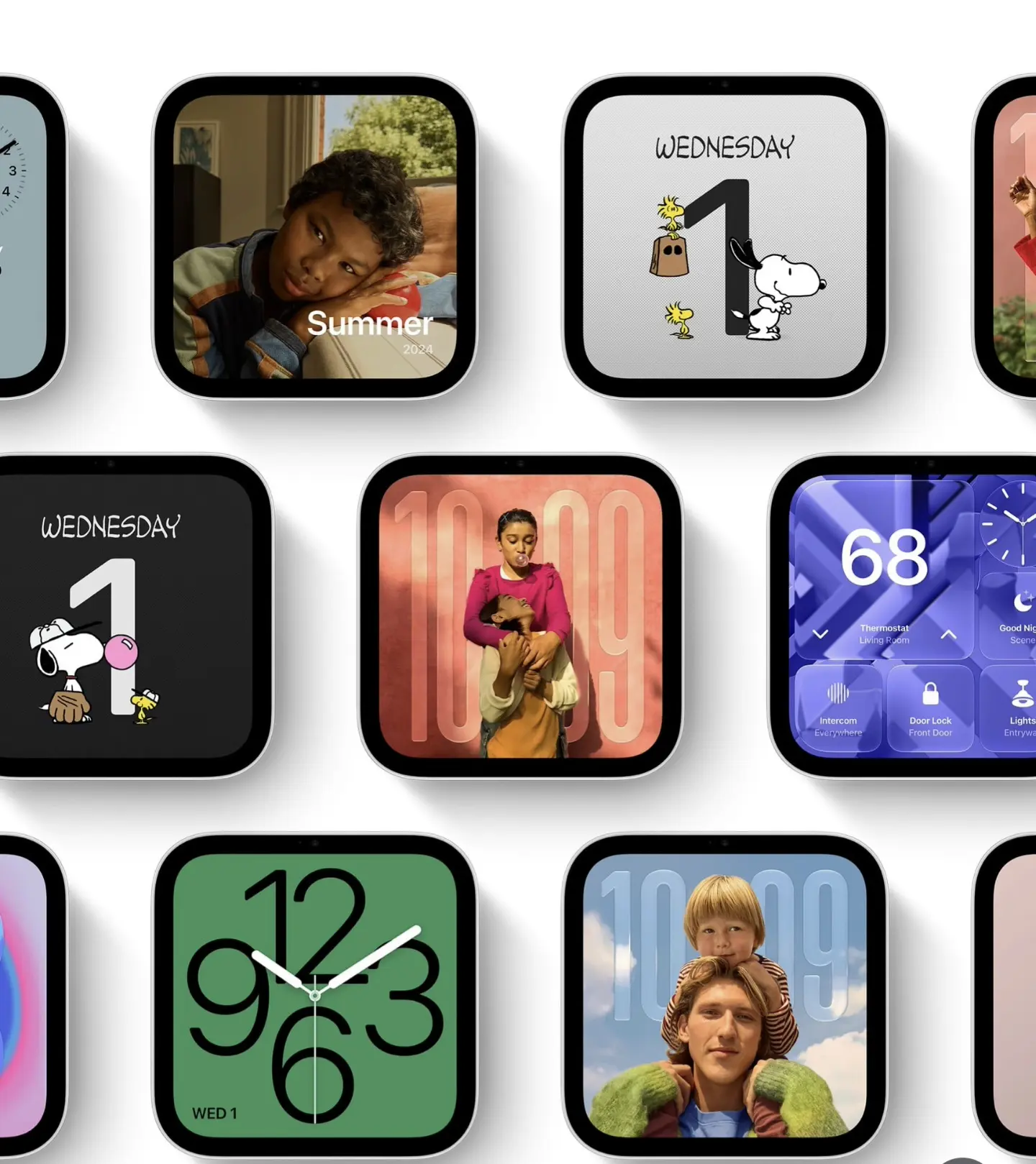 Apple официально представила умный дисплей HomeView. У него есть 7-дюймовый квадратный ...