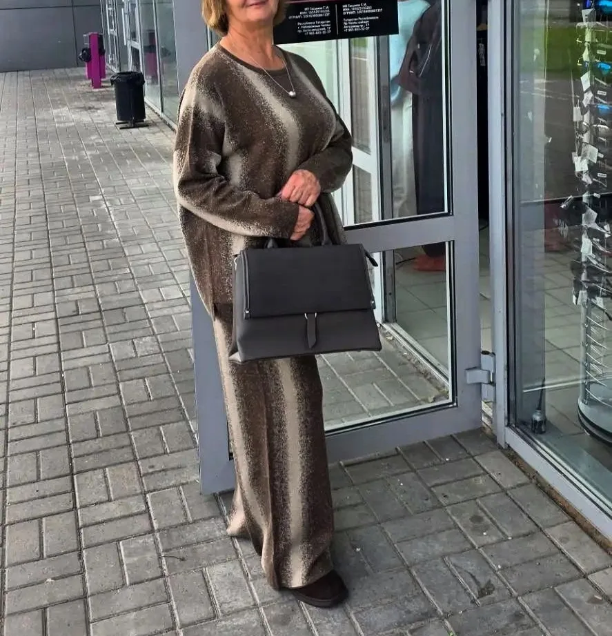 Уютный костюм на осень