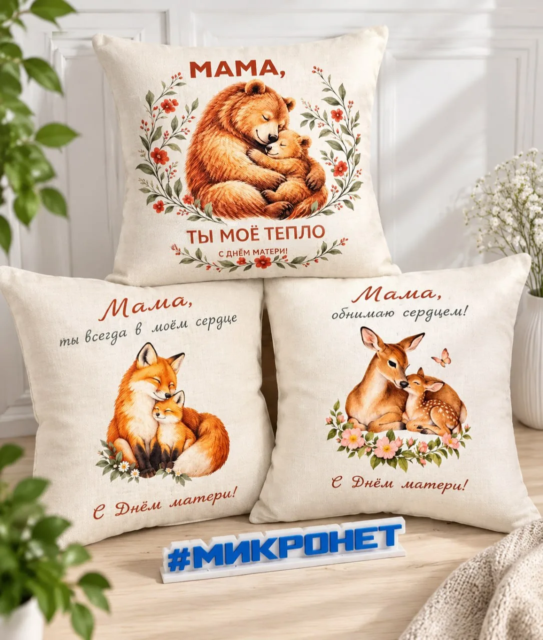 Подушка с вашим фото — подарок с особым смыслом! 💙