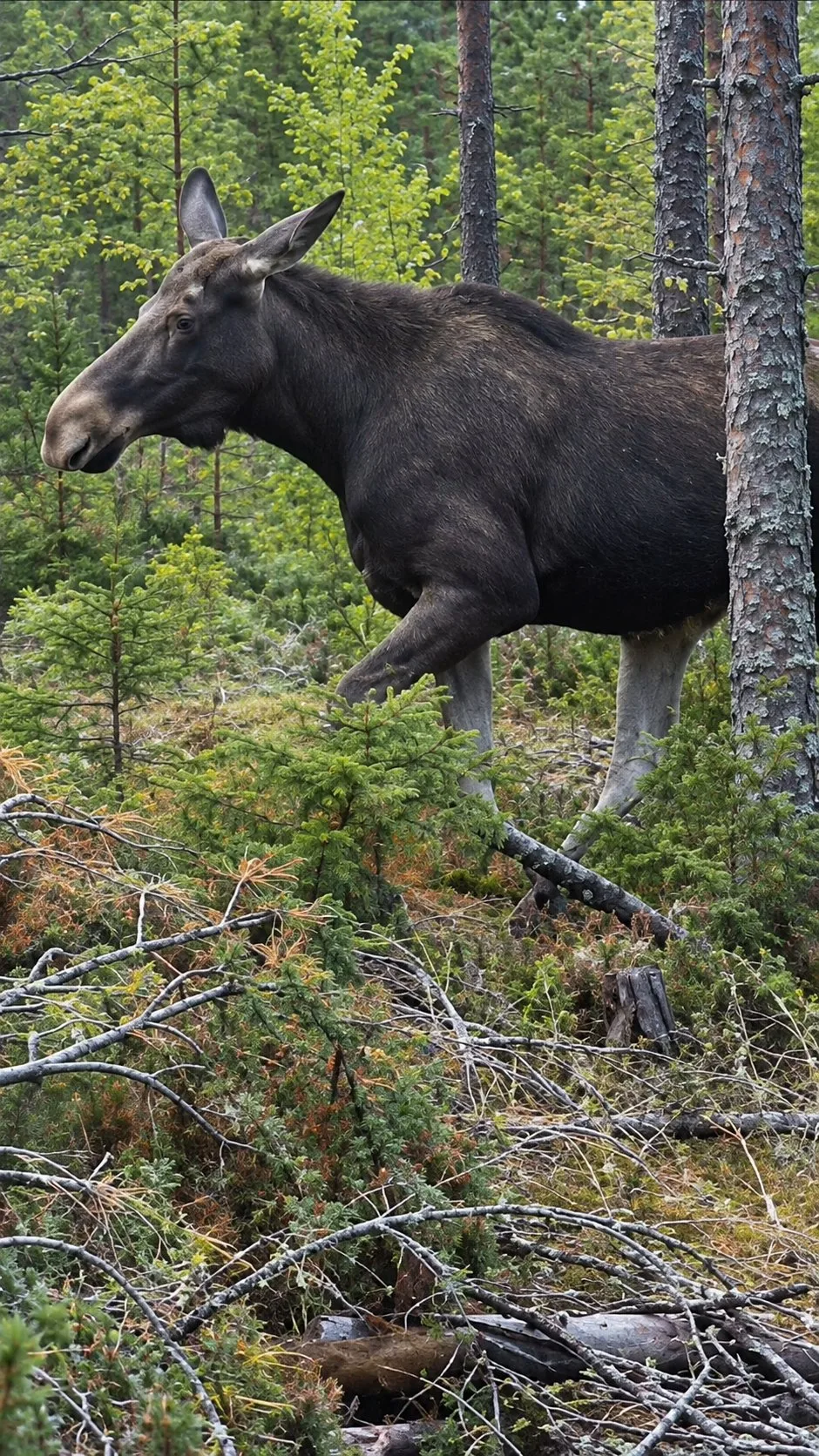 🫎🌲 В нашем регионе замечен настоящий лесной красавец!