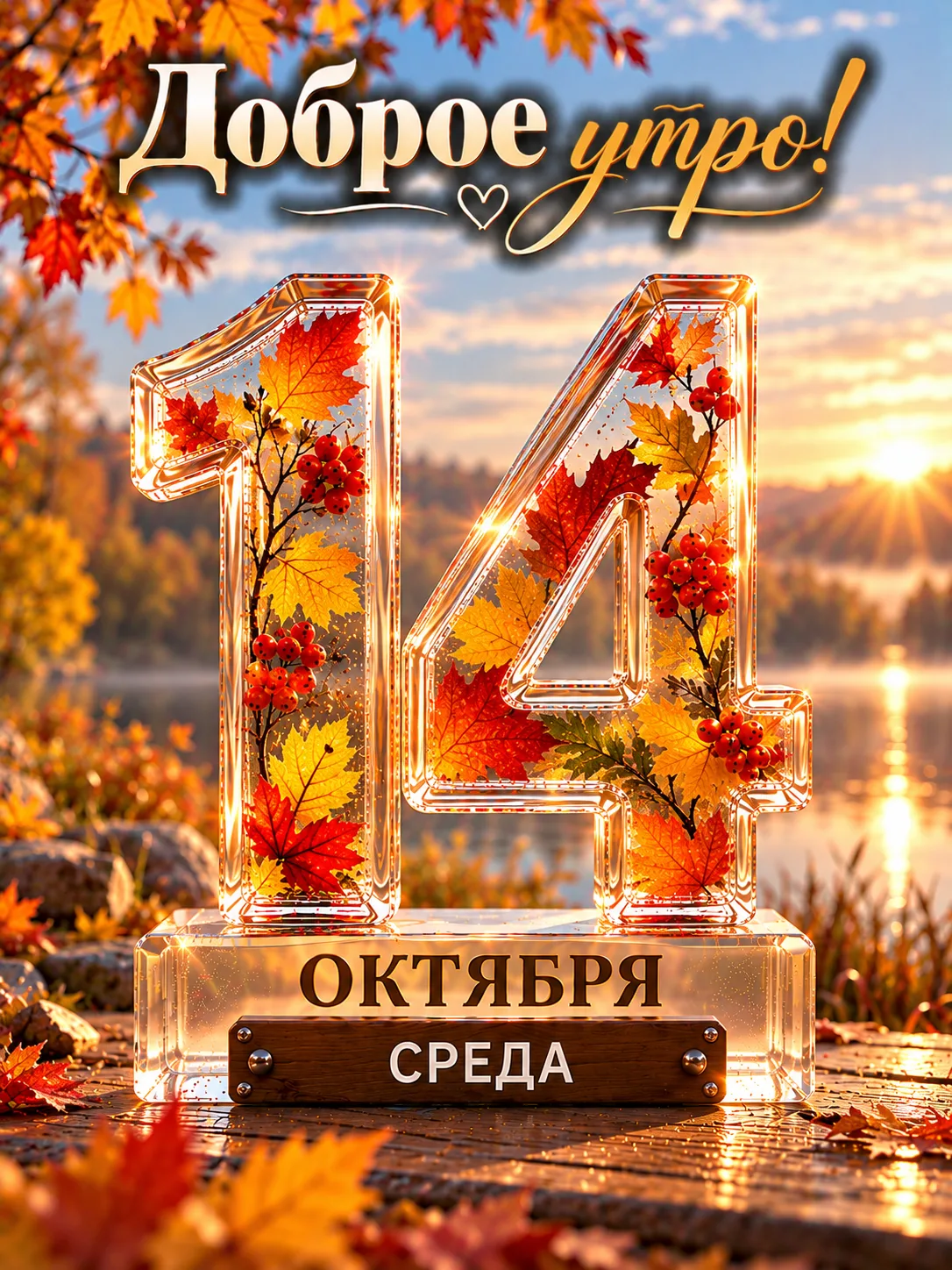 🍁 Доброе утро! Пусть за окном будет какая угодно погода, главное — чтобы в душе остава...
