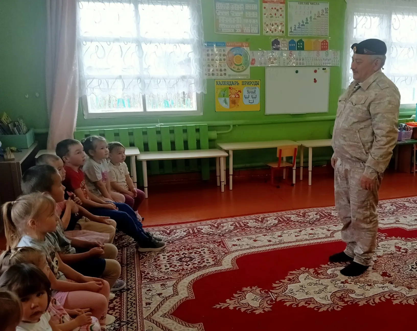 В преддверии празднования Дня  Республики Башкортостан Кельтеевский детский сад посетил...