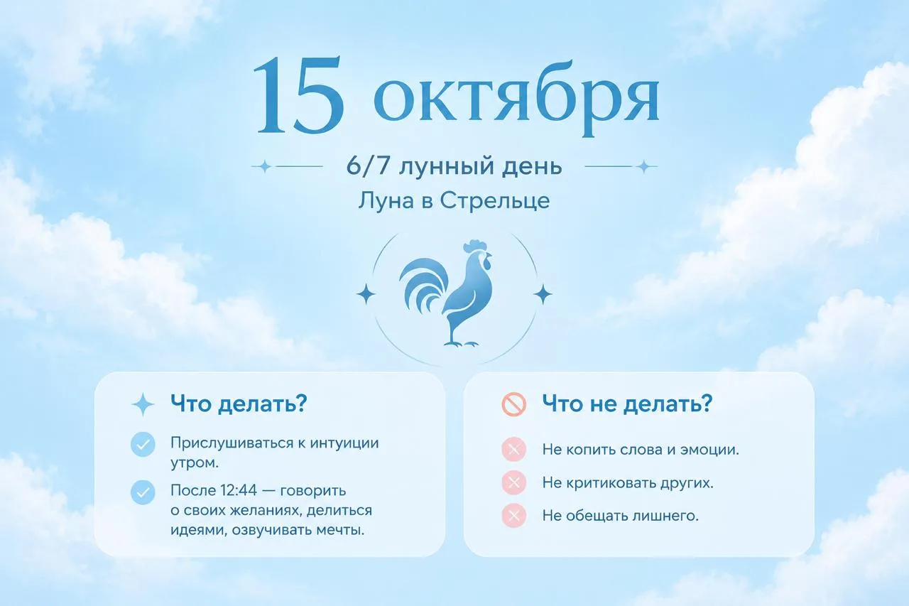 🗣 15 октября