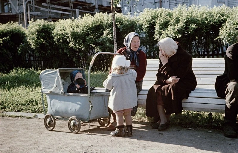 👶Утро в архангельском сквере, 50-е