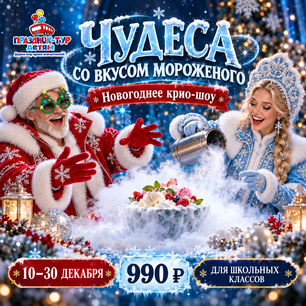 🎄🍦 «ЧУДЕСА СО ВКУСОМ МОРОЖЕНОГО»