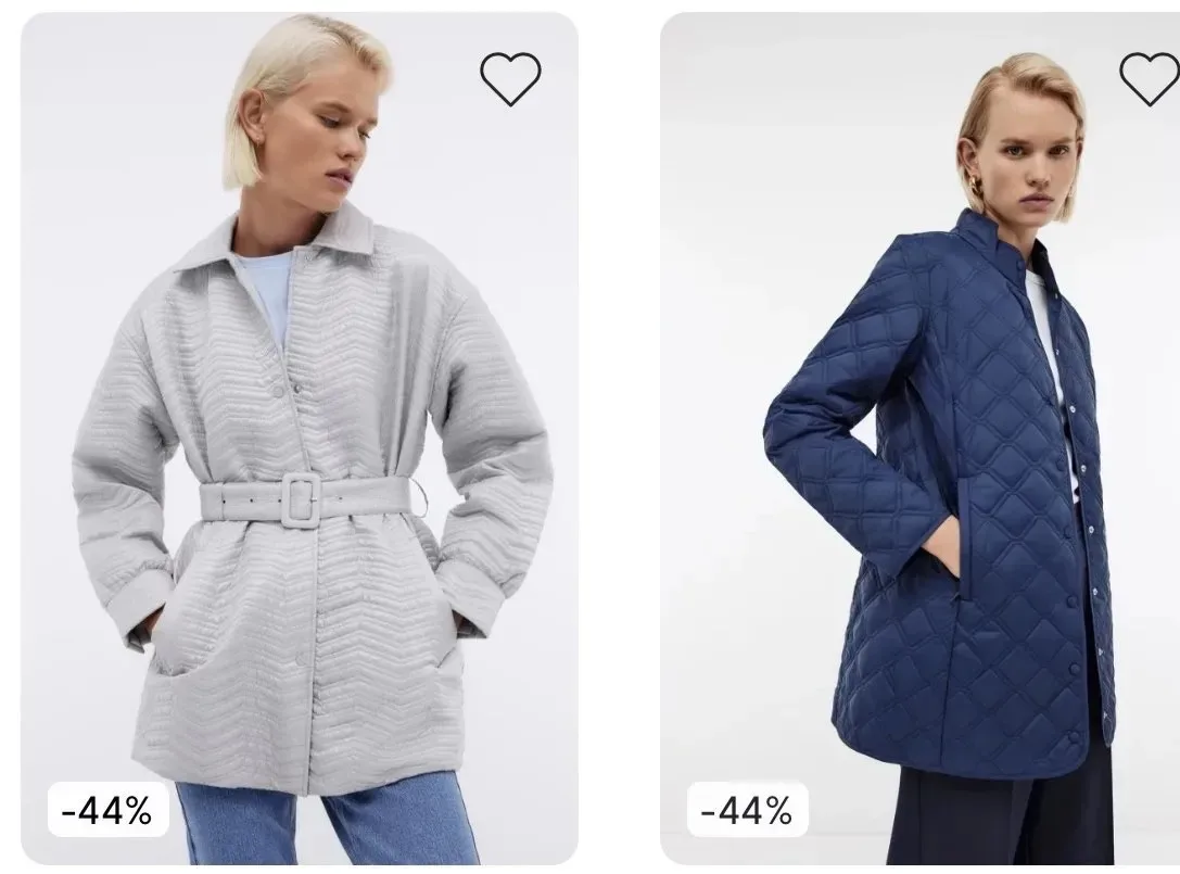 BAON: -50% на верхнюю одежду