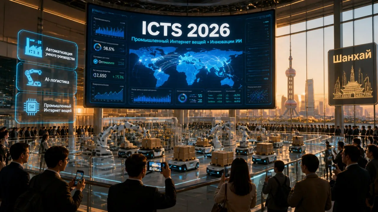 ✅ ICTS 2026 в Шанхае: промышленный интернет и ИИ-роботы захватывают мировые рынки