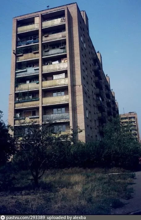 Дом на Рязанском проспекте, 62, в 1981 году.