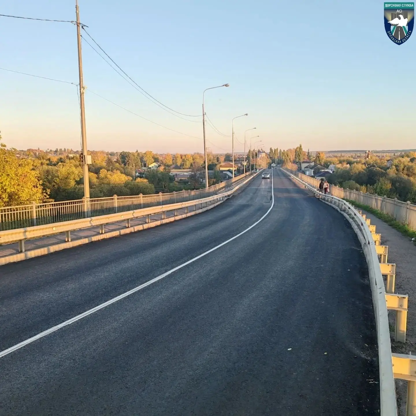 🛣 В Ливнах завершён ремонт участка автомобильной дороги на улице Дружбы Народов