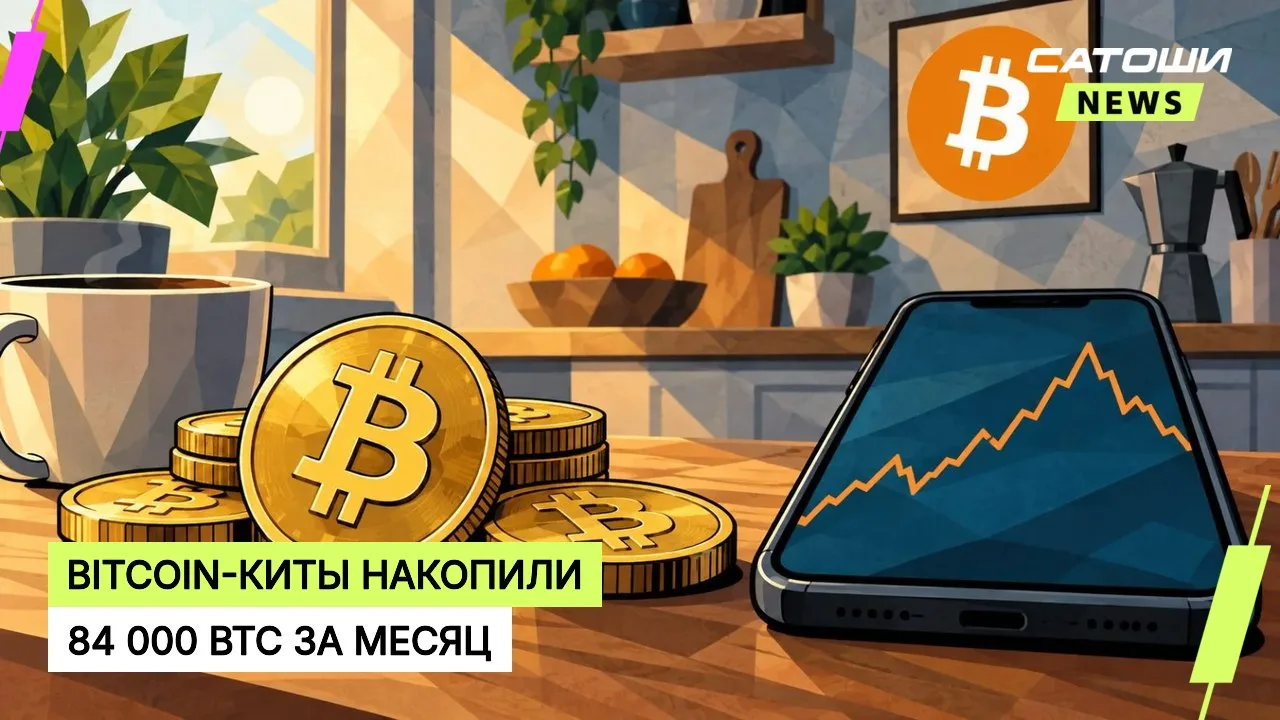 #bitcoin #киты #рынок