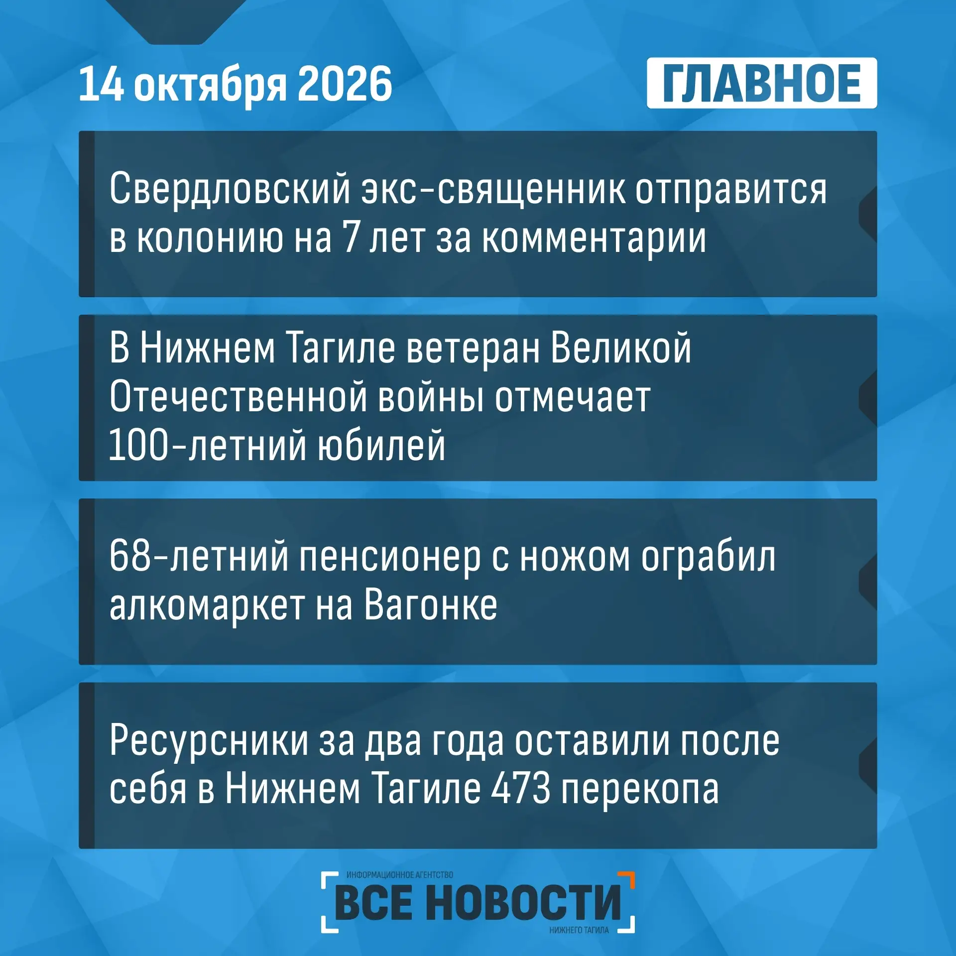 Что случилось за день - коротко: