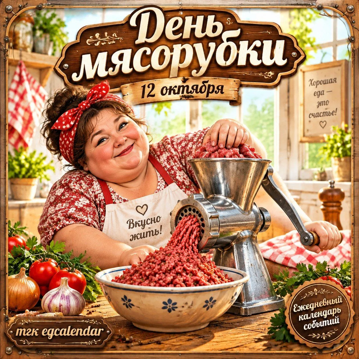 День мясорубки 🥩 неофициально отмечается 12 октября. Эта забавная и необычная дата доп...