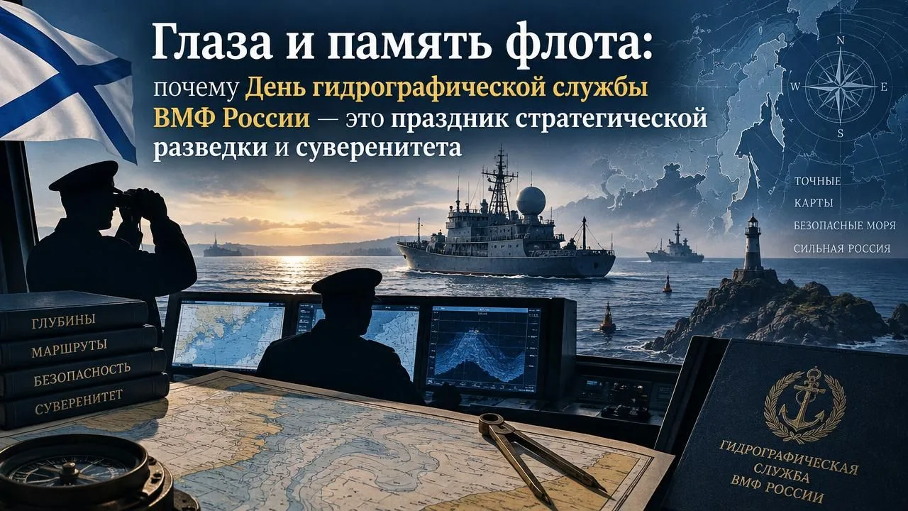 13 октября в России свой профессиональный праздник отмечают военные моряки-гидрографы. ...