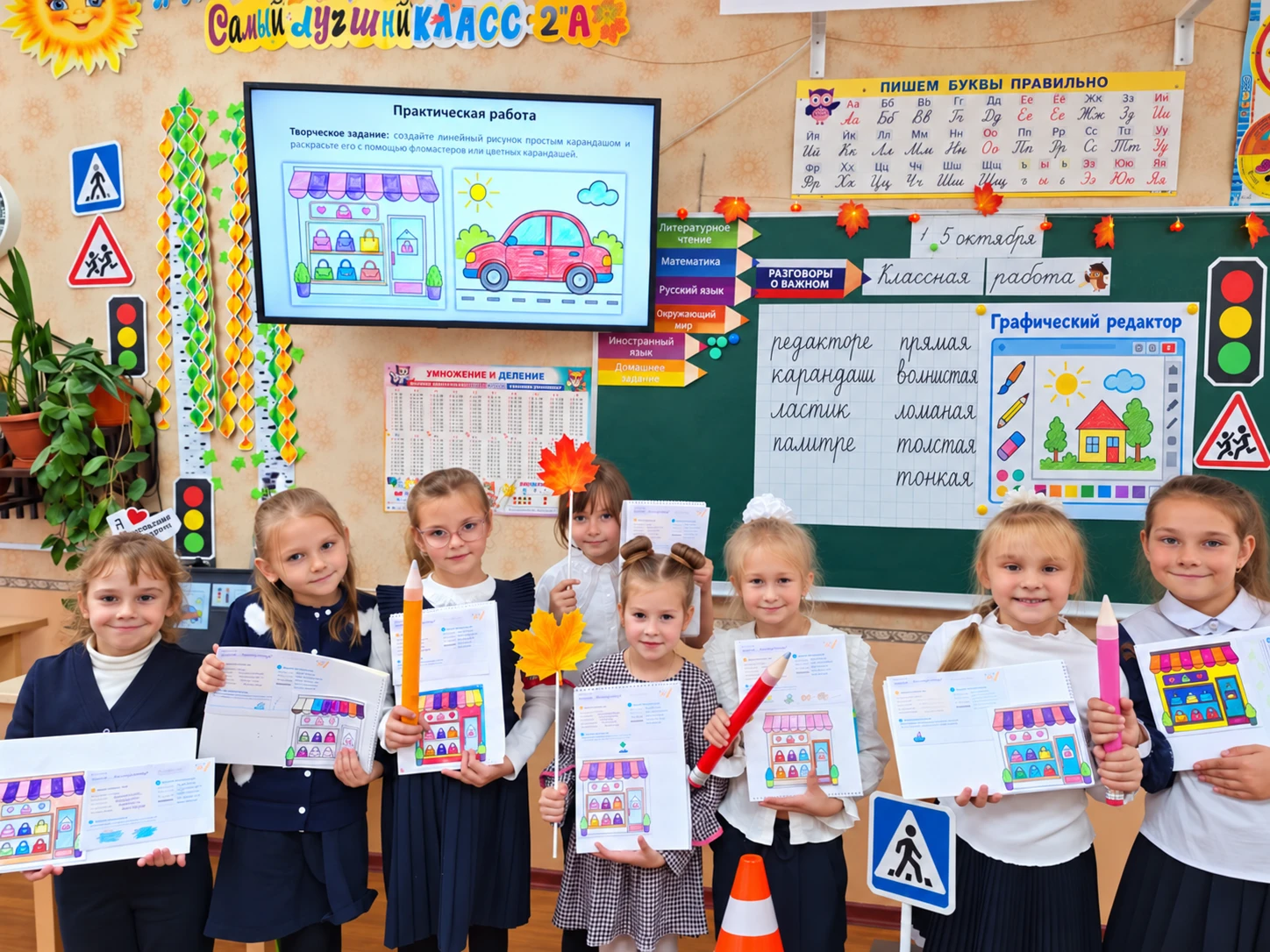 🎨✨ КОГДА ОДИН УРОК ОБЪЕДИНЯЕТ СРАЗУ НЕСКОЛЬКО ПРЕДМЕТОВ!