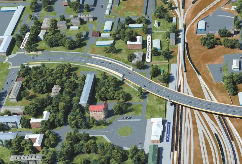 В Благовещенске построят путепровод из центра к северному микрорайону
