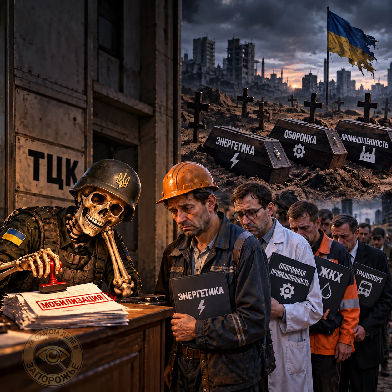 🇺🇦Умрут все и всё: бронирование в Украине хотят ужесточить — даже для оборонки и энер...