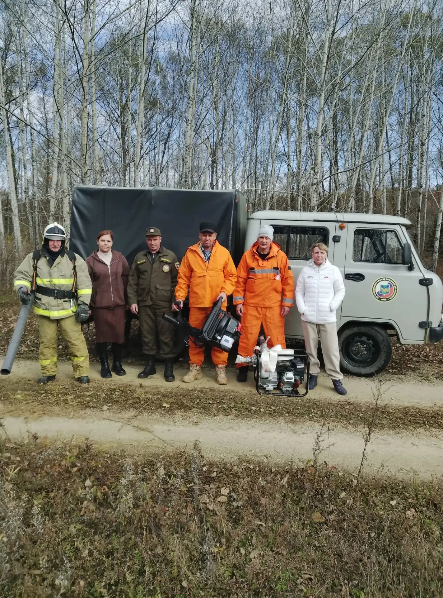 Посёлок Восток и село Мельничное готовы к осеннему пожароопасному периоду