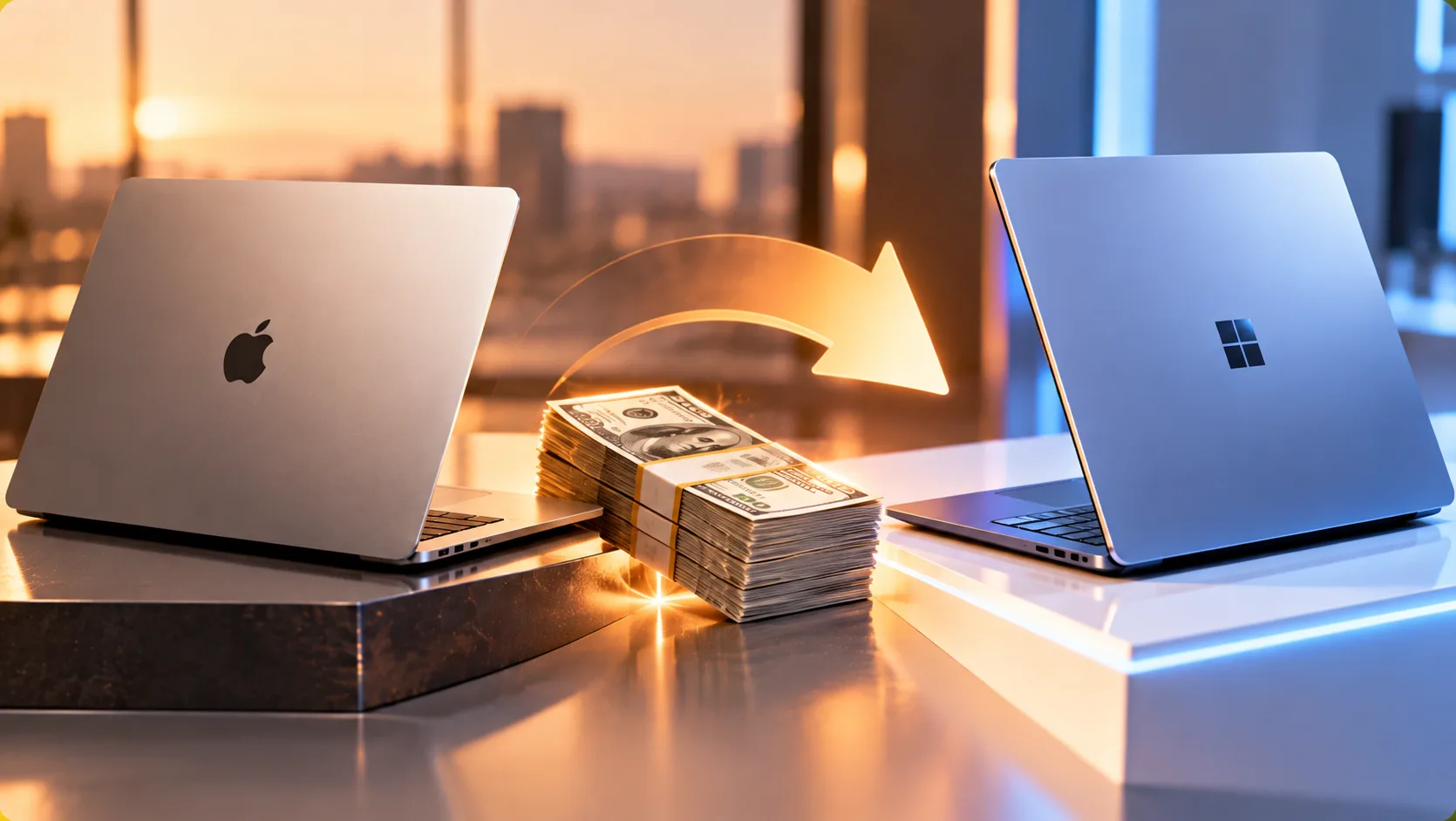 💻 Microsoft заплатит до $1000 за отказ от MacBook Pro