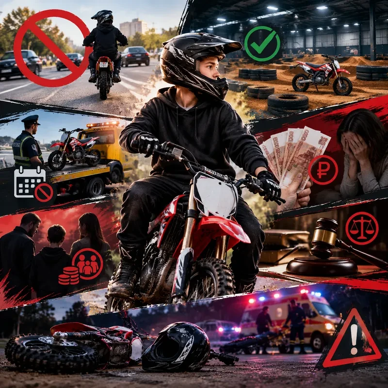🏍️ Питбайк и подросток: что важно знать