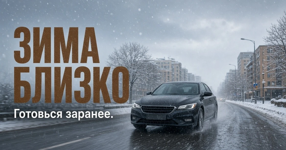 ❗Менять летние шины на зимние нужно тогда, когда среднесуточная температура воздуха ста...