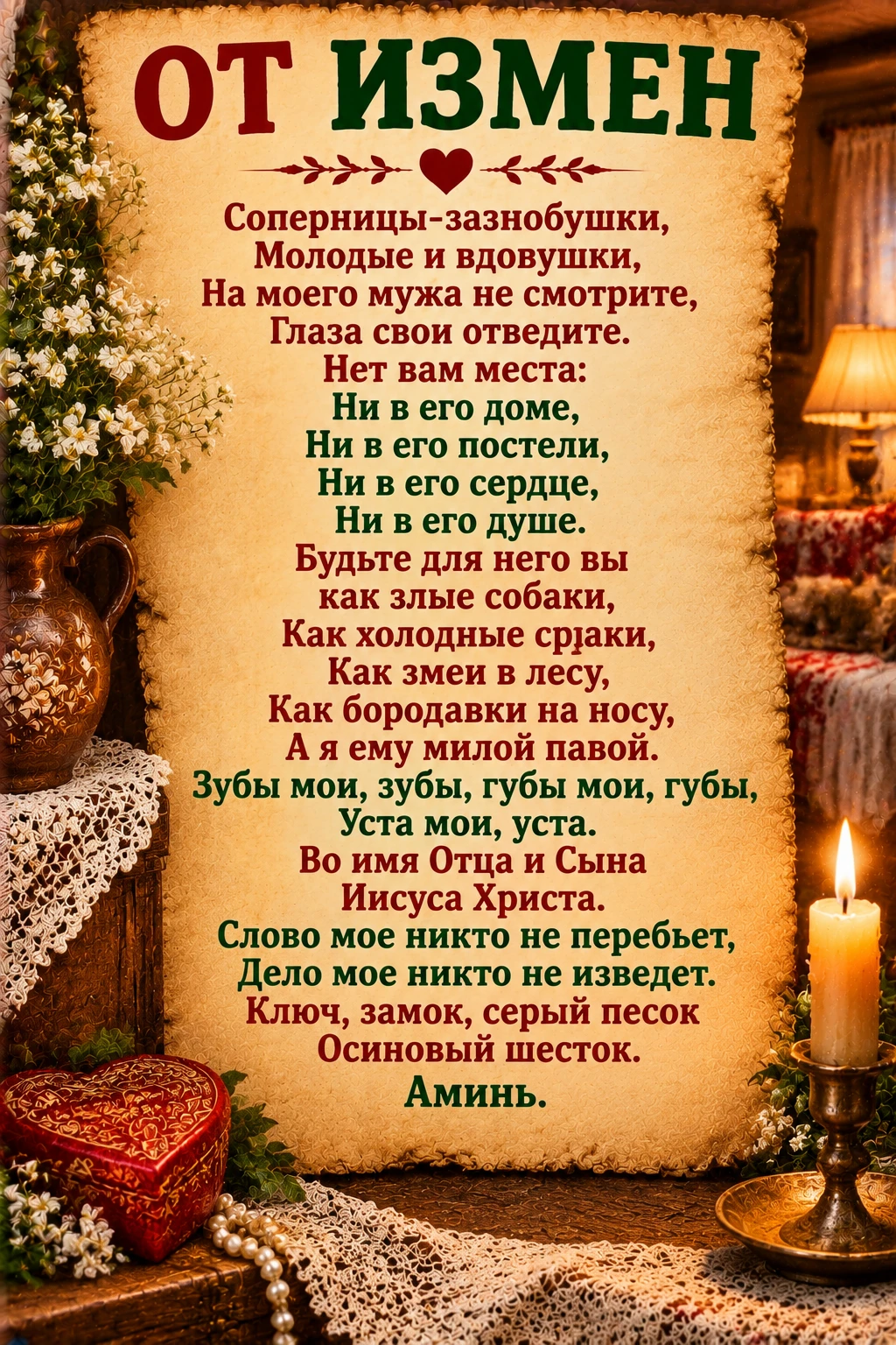 ОТ ИЗМЕН 🌿