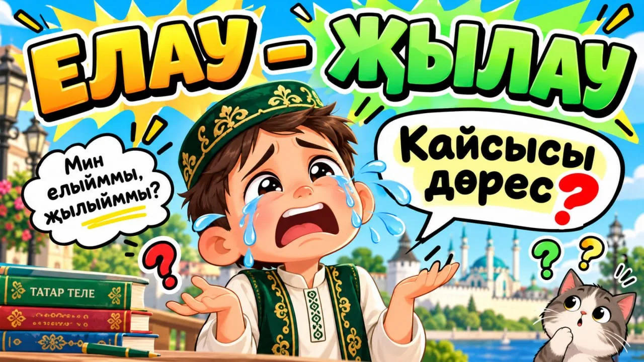 Җылау дип язу хатамы?