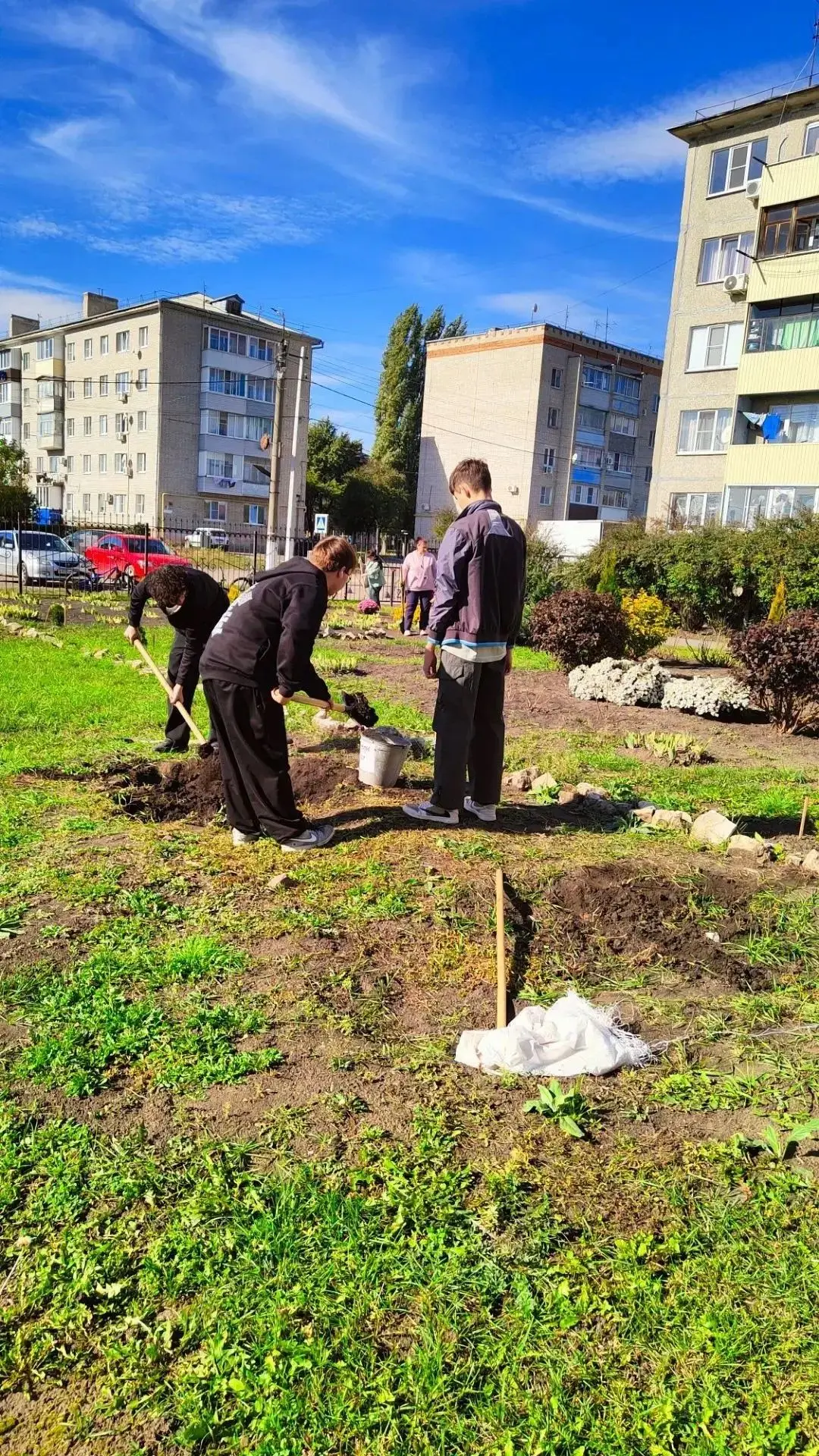 🍁 Школьный субботник: вместе — чище!