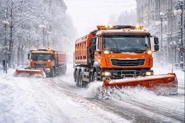 ❄ В Новокузнецке не вся снегоуборочная техника готова к зиме