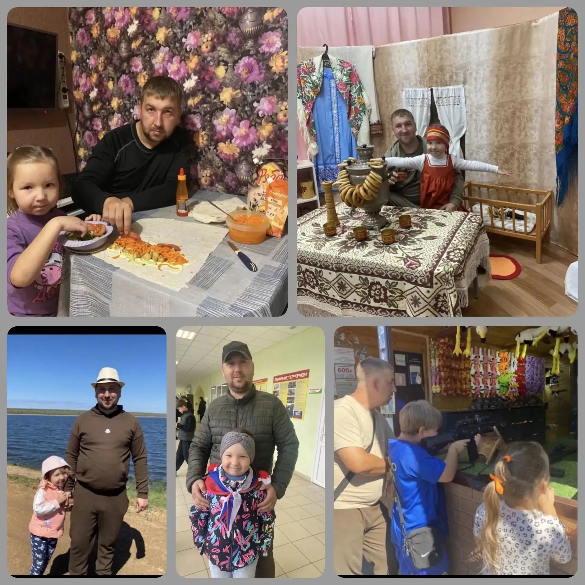 Ученица 1" А" класса, Красноперова Анастасия, принимает участие в акции "Спасибо, папе!"