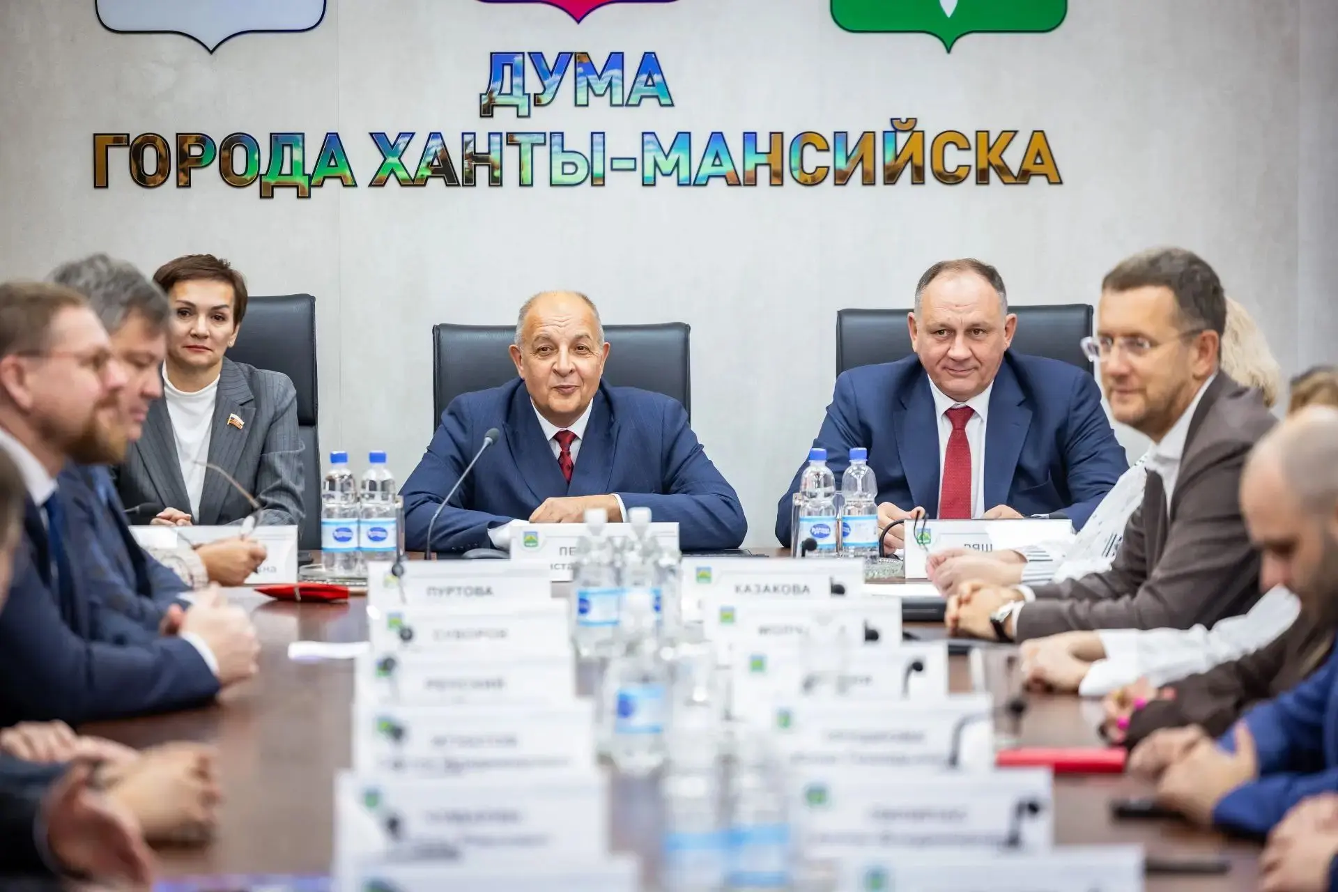Вчера в Думе города Ханты-Мансийска состоялось собрание депутатов Думы города Ханты-Ман...