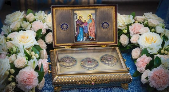 ✨Ковчег с частицей Пояса Пресвятой Богородицы прибыл в Омск