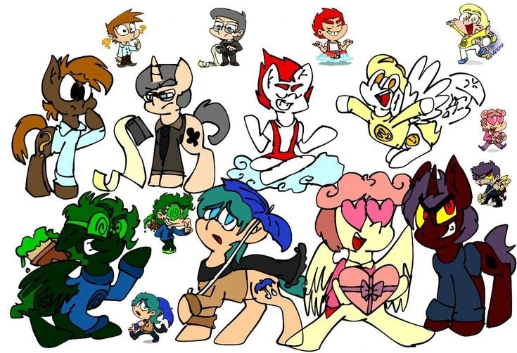 Хмммм,клоны + my little pony?