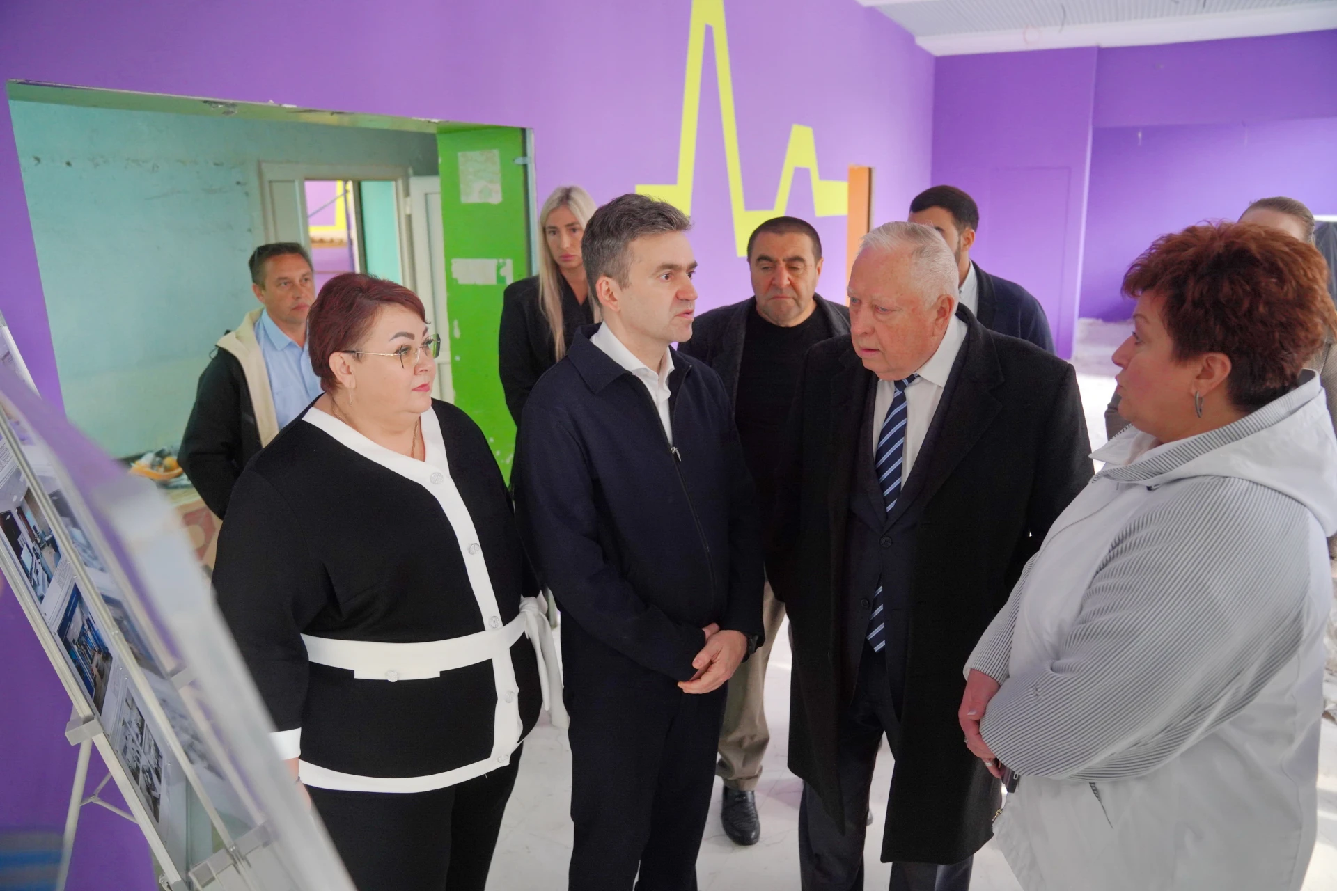 🔥В Кинешме по президентскому гранту создают современный Молодёжный центр