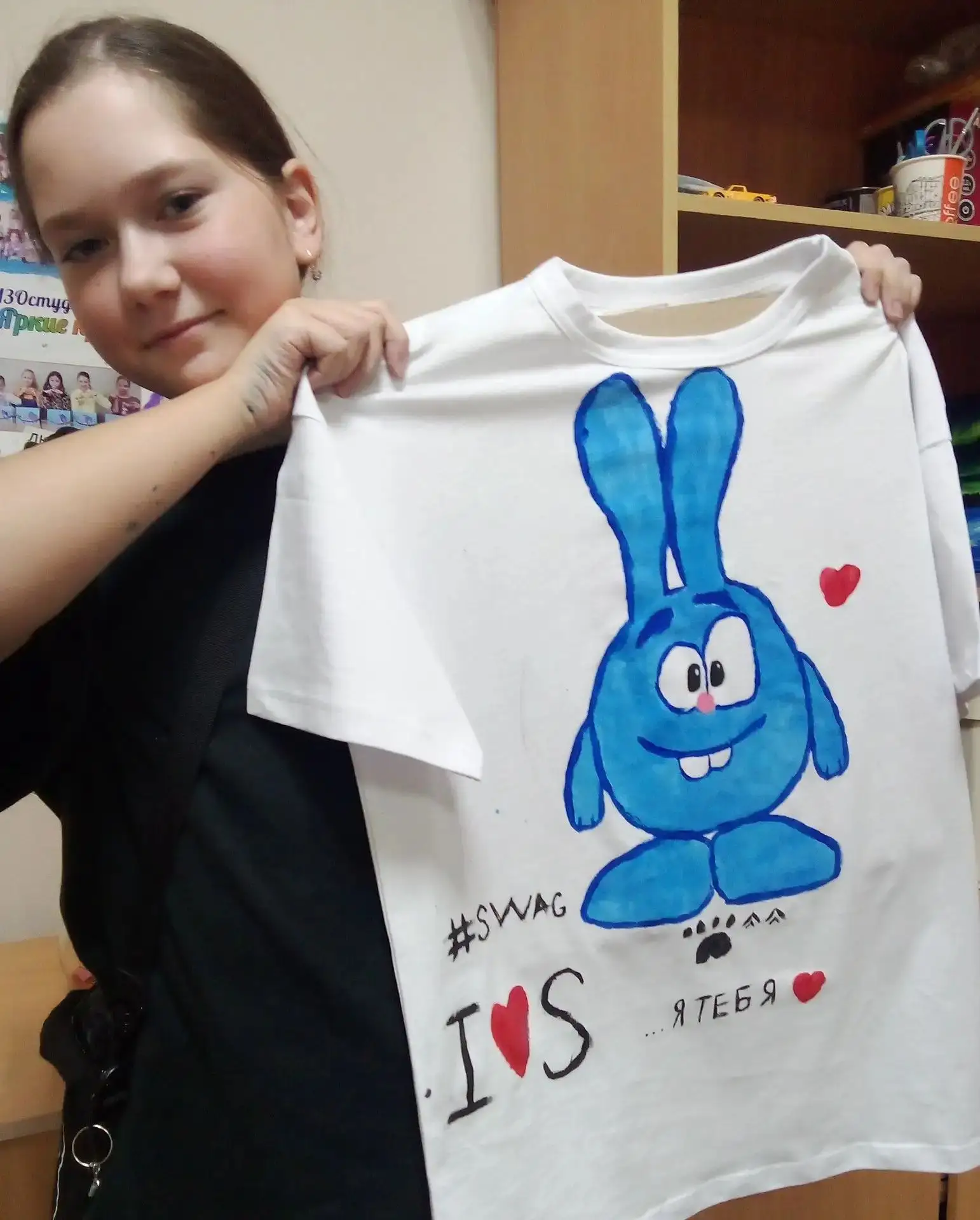 🎨 Мастер‑класс по росписи футболок — было ярко!