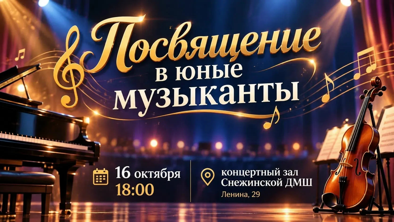 Сегодня в Снежинской детской музыкальной школе был настоящий праздник!