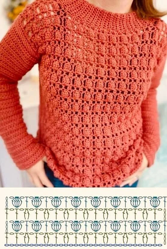 Идея для джемпера🧶