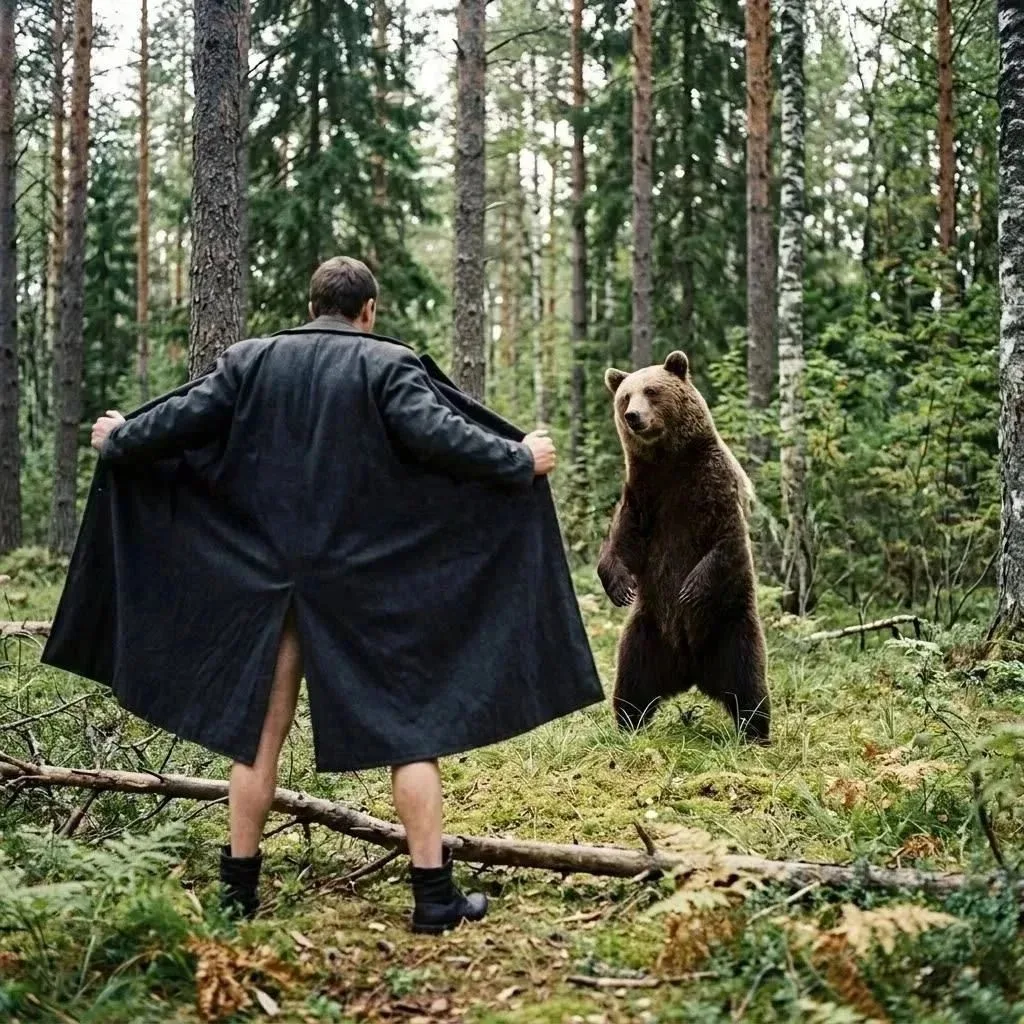🐻 Россиян призвали материться и раздеваться, чтобы отпугнуть медведей
