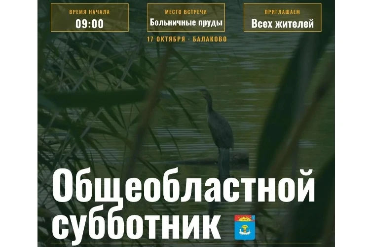 🔥 **Завтра выйдем посубботничаем на прудах больничных**