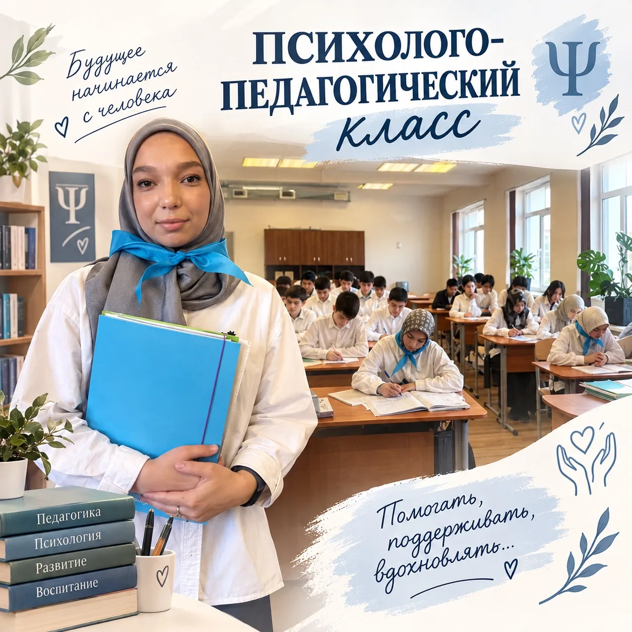 В гимназии функционирует профильный психолого-педагогический класс -11 «А».