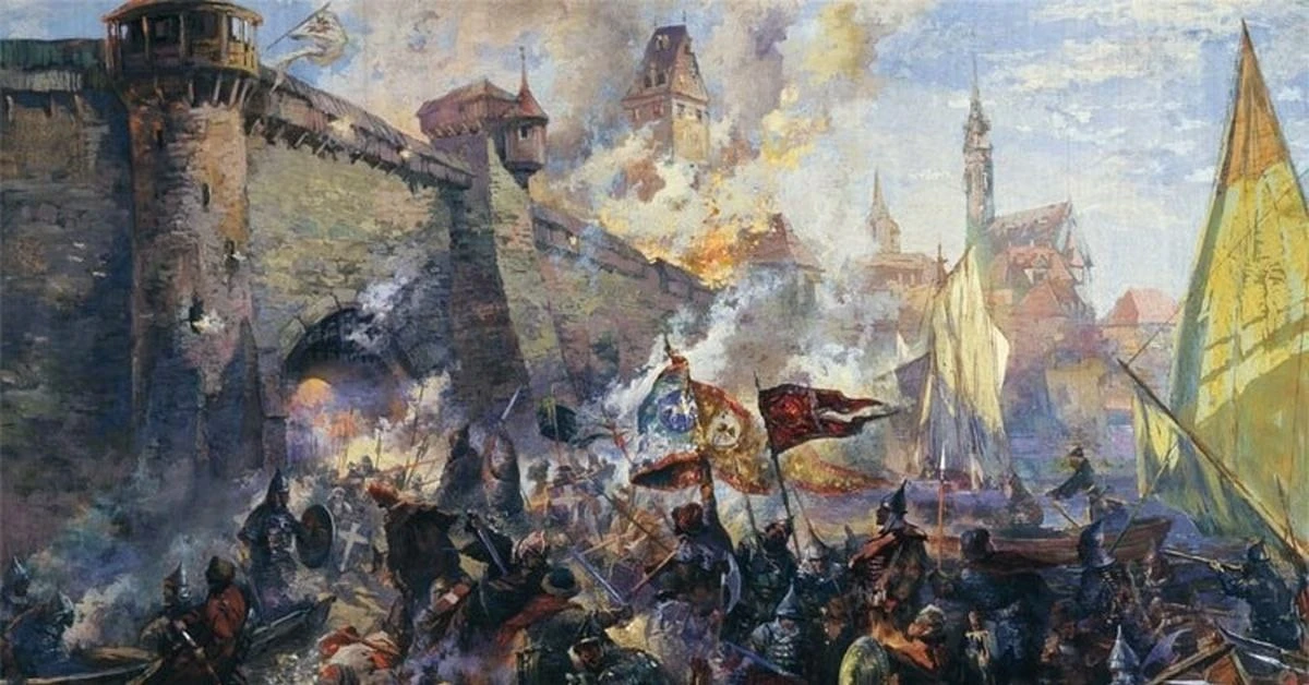 🫡 11 октября 1552 года армия царя Ивана Грозного штурмом взяла Казань, что стало повор...