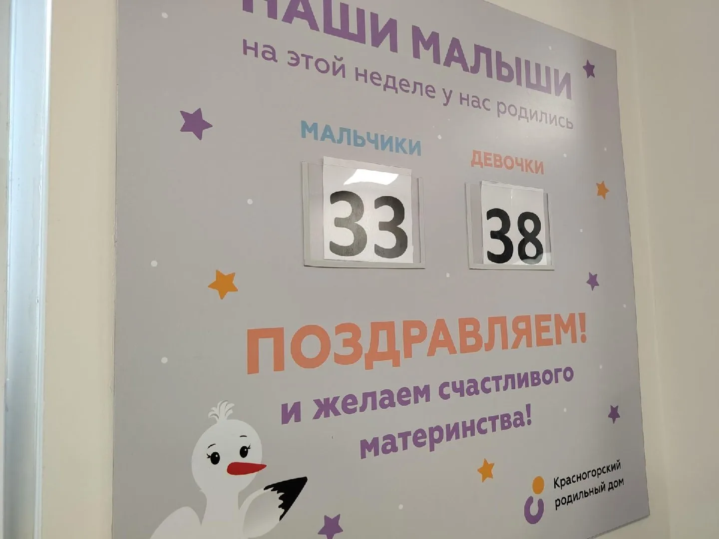 В Красногорске все больше пар выбирают партнерские роды.