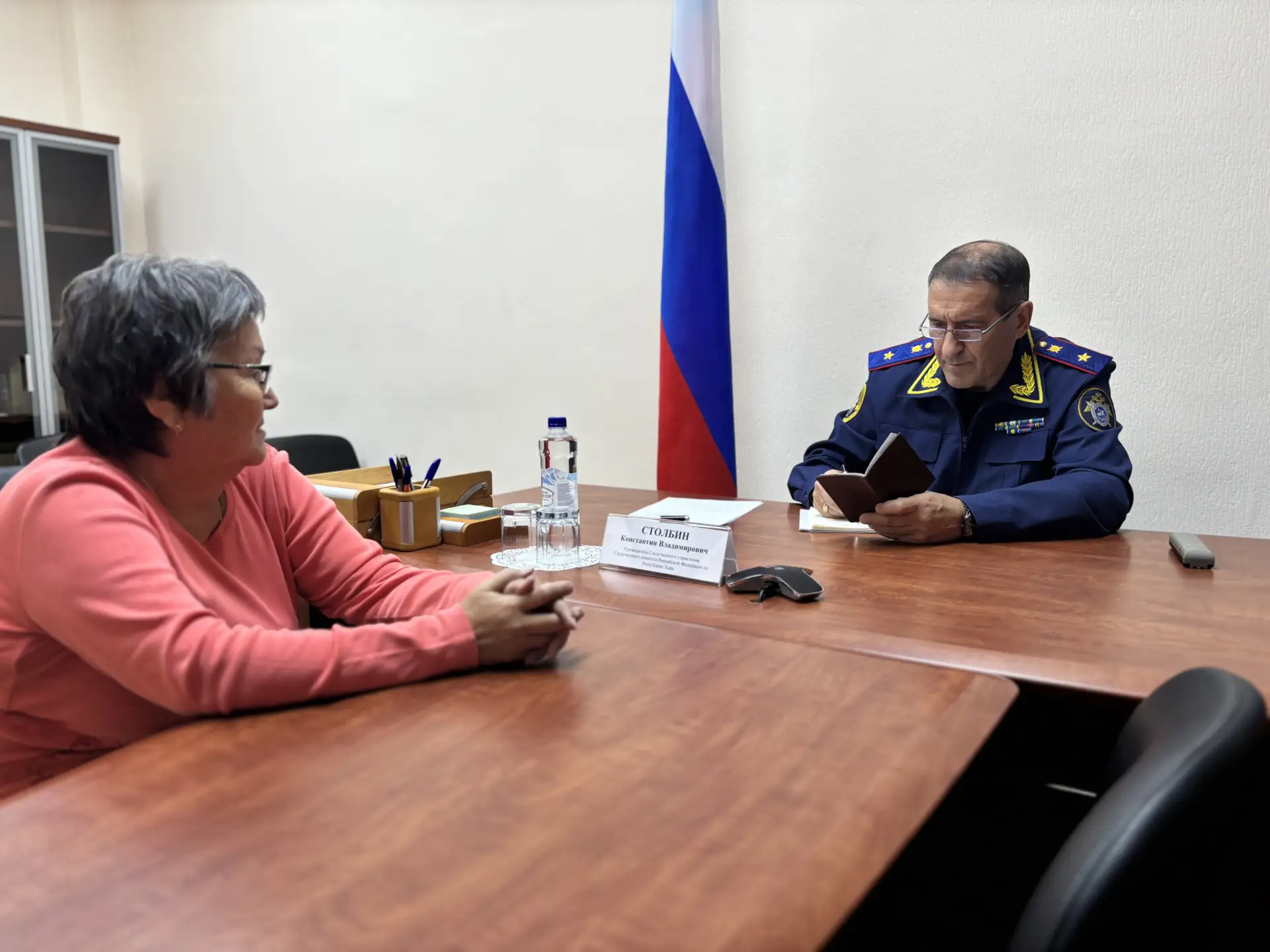 Руководитель следственного управления провел личный приём граждан в Приёмной Президента...
