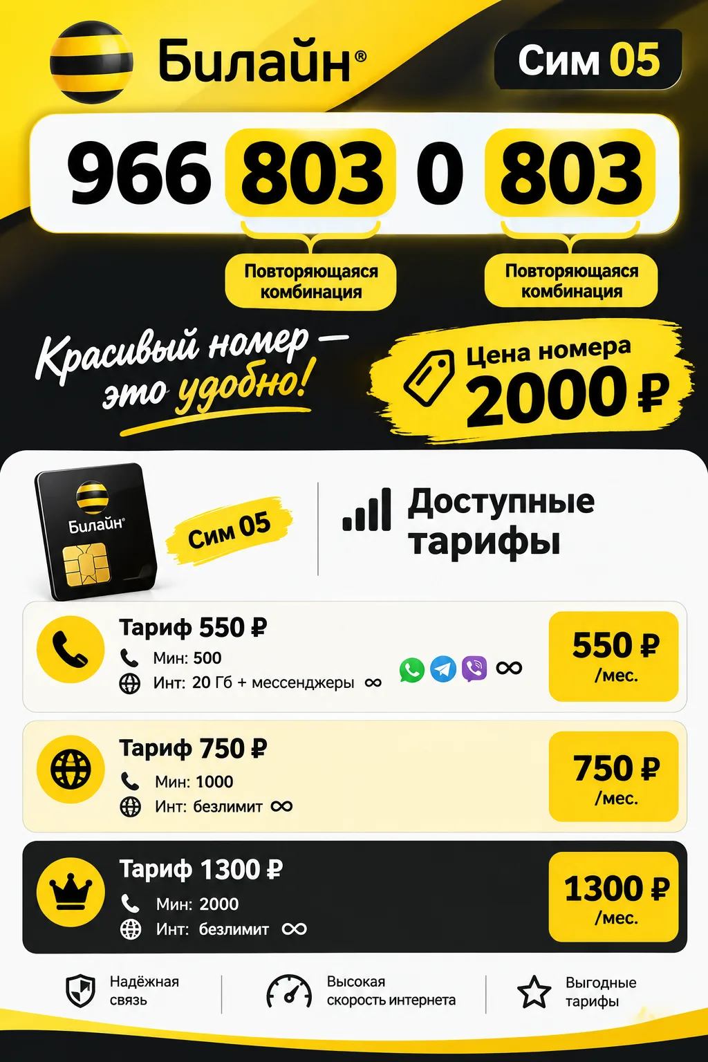 🔢 Продаётся номер:
